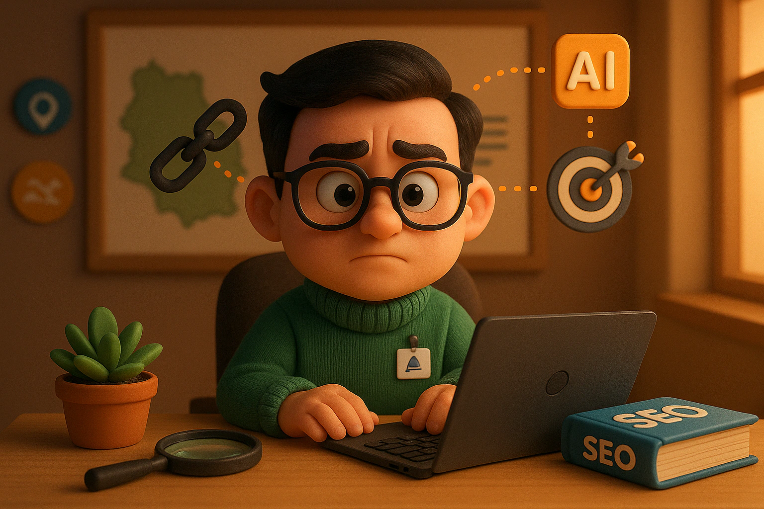 Auditoría de enlaces tóxicos con inteligencia artificial